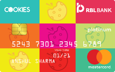 RBL Bank Cookies Credit Card image
