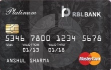 RBL Bank Classic Platinum Card image