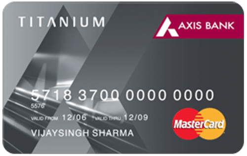 Axis Titanium Smart Traveler Credit Card image