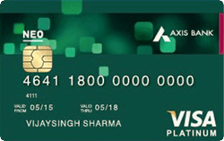 Axis Bank Neo Credit Card image