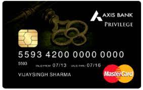 Axis Bank Privilege Credit Card image