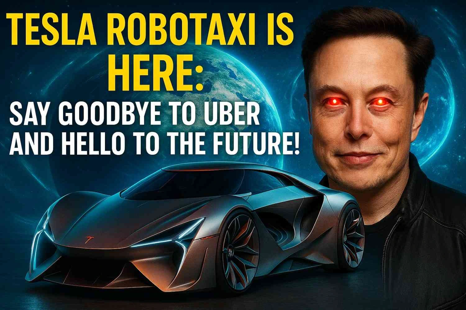 Tesla Robotaxi Is Here: Say Goodbye to Uber and Hello to the Future! image
