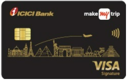 MakeMyTrip ICICI Bank Signature Credit Card image